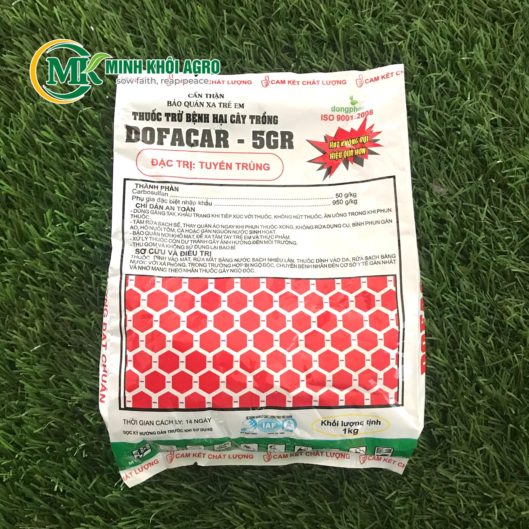 Thuốc đặc trị tuyến trùng Dofacard 5GR - Gói 1kg